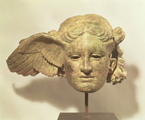 A Hypnos vagy Sleep vezetője, Kr.u. 1.-2. századi hellenisztikus eredeti másolata, amelyet az olaszországi Civitella d