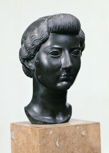 Lívia feje (i. e. 55 körül – i.sz. 29) (bazalt) alkotó: Roman