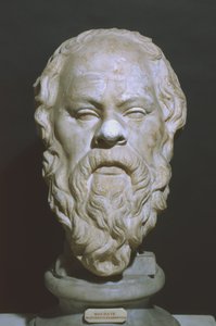 Szókratész feje (márvány)