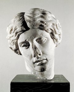 Egy amazon feje (márványszobor, Kr.u. 2. század) alkotó: Roman