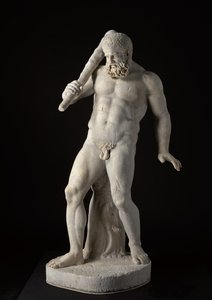 Héraklész, 2. század (márvány) alkotó: Roman