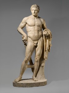 A fiatal Herkules márványszobra, i.sz. 69–96 (márvány) alkotó: Roman