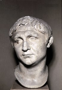 Nagy Pompeius portréja (márványszobor) alkotó: Roman