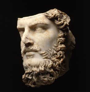 Lucius Verus társcsászár portréja alkotó: Roman