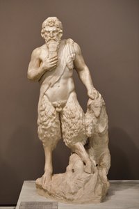 Pán isten szobra, 2. század alkotó: Roman