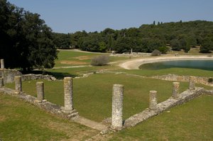 A római villa a Verige-öbölben, Brijuni, Horvátország alkotó: Roman