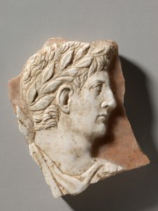 Cameo Augustus császár portréjával alkotó: Roman Imperial Period