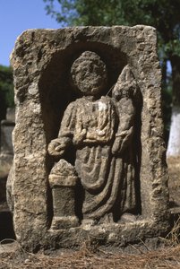 Stela a Ceresnek szentelve, a magas birodalmi időszak (i.e. 27-395) alkotó: Roman Imperial Period