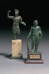 A Psychopomp Hermanubis alakja, Kr.u. 2. század körül alkotó: Roman Period Egyptian