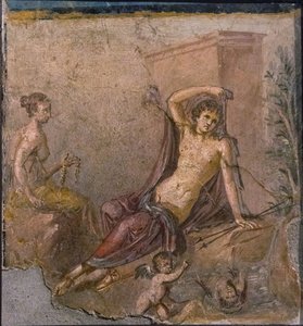 Narcissus, Echo és Eros, 1. H. I. század. HIRDETÉS.