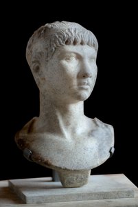 Art Rome Mauretániai Ptolemaiosz mellszobra (Kr. e. 10 - i.sz. 40) márvány alkotó: Roman Roman