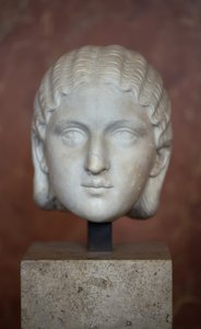 Art Rome Barbia Orbiana császárné feje (3. század), márvány alkotó: Roman Roman