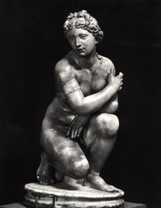 Guggoló Vénusz, egy Kr.e. 3. századi görög eredeti másolata (márvány) (f/w fotó) alkotó: Roman Roman