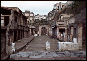 Decumanus maximus és forum, Kr. e. 5. század – Kr. u. 1. század alkotó: Roman Roman