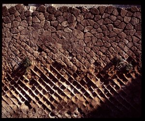 Részlet római építményekről (Opus vegyes vagy Opus vagecum és Opus komplexum) Kr.e. 5. század – Kr.u. 1. század alkotó: Roman Roman