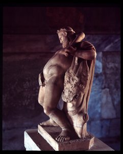 Részeg Herkules. A Szarvasok Házának szobra, Kr.e. 5. század - Kr.u. 1. század alkotó: Roman Roman