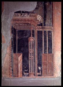 A casa dei cervi triklinium freskója, Kr.e. V. század – Kr. u. 1. század alkotó: Roman Roman