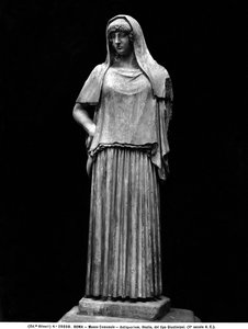Hestia szobra (márvány)