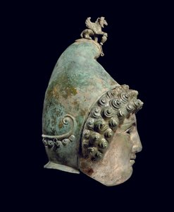 A Crosby Garrett sisak, Kr.u. 1.-2. század vége (bronz) (lásd még: 871728-34, 396159, 482018 és 413093-94) alkotó: Roman Roman