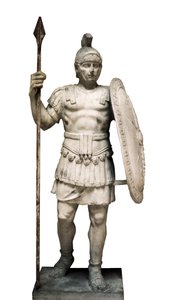 egy pretoriánus őr szobra alkotó: Roman Roman