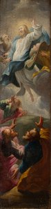 Krisztus megjelenése tanítványainak, 1650-1750 körül (olaj, vászon)