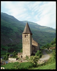 Kilátás a templomra