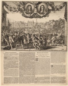 Kép és igaz történet... (Johan de Witt igaz történetének ábrázolása...) alkotó: Romeyn de Hooghe