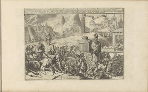 Vallási cselekmények és szertartások Indiában Ördög és bálványok szolgáltatás / Service Diabolique et Idolatres des Circassiens stb (cím a tárgyon) Les Indes Orientales et Occidentales et autres lieux (sorozat címe) alkotó: Romeyn de Hooghe