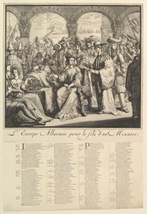 Elszomorított Európa.n.d. alkotó: Romeyn de Hooghe