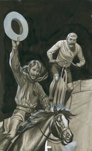 Kerékpár kontra ló alkotó: Ron Embleton