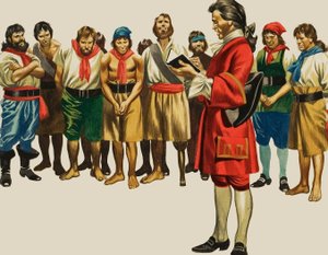 Bartholomew Roberts kapitány alkotó: Ron Embleton