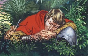 Lovag pihen alkotó: Ron Embleton