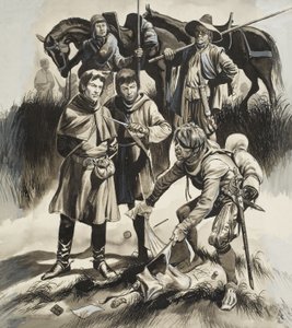 Papírpénz (gouache, papír) alkotó: Ron Embleton