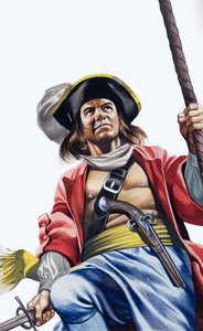 Sir Henry Morgan (gouache, papír)