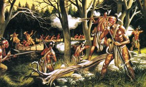 Amikor a vörös ember lovagolt: A huronok alkotó: Ron Embleton