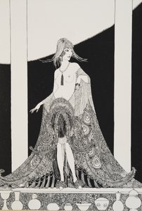 Illusztráció Omar Khayyam Rubáiyátjából, 1920 alkotó: Ronald Balfour