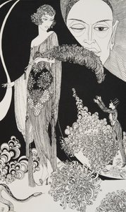 Illusztráció Omar Khayyam Rubáiyátjából, 1920 alkotó: Ronald Balfour