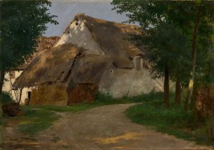 A tanya az erdő bejáratánál, 1860-1880 alkotó: Rosa Bonheur