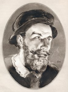 Benvenuto Cellini, a Híres férfiak élő életrajzaiból. alkotó: Ross Gordon