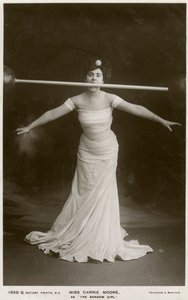 Carrie Moore, ausztrál színésznő, 1900-as évek. alkotó: Rotary Photo