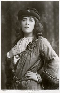 Edith Wynne Matthison brit színésznő, 1907. alkotó: Rotary Photo