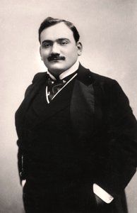 Enrico Caruso 1873-1921, olasz tenor, 1907.