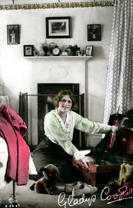 Gladys Cooper 1888-1971, angol színésznő, 20. század eleje. alkotó: Rotary Photo