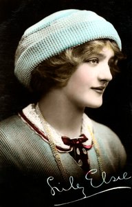 Lily Elsie 1886-1962, angol színésznő, a XX. század elején.