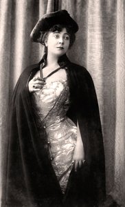 Olga Nethersole c1863-1951, angol színésznő és színházi producer, 20. század eleje. alkotó: Rotary Photo