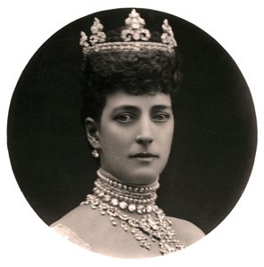Alexandra királynő 1844-1925, VII. Edward király hitvese, 19. század vége.