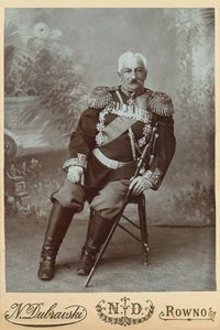 Konsztantyin Pavlovics Prezhbiano tábornok 1840-1905, 1888. alkotó: Rowno . Photo studio N. Dubravski