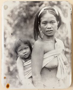Ifugao anya és gyermeke alkotó: Roy Barton