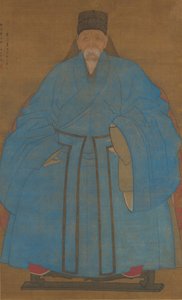 A művész dédanyájának, Jizsájnak portréja nyolcvanöt évesen...1561 vagy 1621. alkotó: Ruan Zude