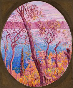 Fák a tengeren, 1910-1914 körül alkotó: Rubaldo Merello